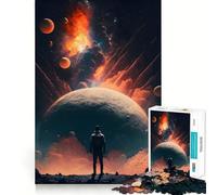 Vision From The Future Jigsaw Puzzle 1000 Pieces Cognitive Fun Play High Precision Die Cut Unique Gift for Stress Relief (50x75cm)