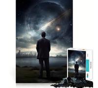 Vision From The Future Jigsaw Puzzles 1000 Mental Focus Game Precision Cut Smooth Edges Meaningful Connection Building Game (38x26cm)