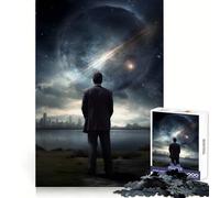 Vision From The Future Puzzles for Adults 1000 Puzzles Smart Exercise Light Enjoyment Accurate Edges Holiday Treat (50x75cm)