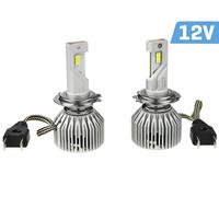 VISION LED H7/H18 Headlight Bulbs 6000K 2-Pack