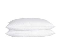 Vision Linens Duck Feather & Down Pillows -Twin Pack - Medium/Firm