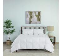 Vision Linens Soft & Luxurious Natural Duck Feather & Down Duvet - Single (135 x 200cm | 4.5 Tog | 100% Cotton Cover | Machine Washable