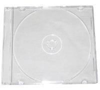 Vision Media 100 X Slim Clear CD Case - 5.2mm Spine