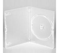 Vision Media 15 X Amaray Single Clear CD/DVD/BLU RAY Case 14mm Spine