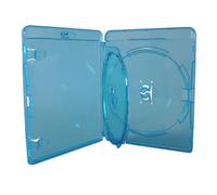 Vision Media 25 X Amaray Triple Blu Ray Case - With A Inner Tray 14mm Spine