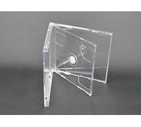 Vision Media® 25 X Double CD Jewel Case Clear Tray