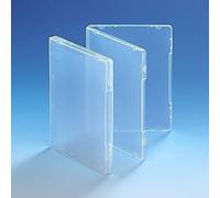 Vision Media® 25 x Multi Storage Case -14mm Spine - Ideal for Coin Collection, Stamps, Brooch Pins