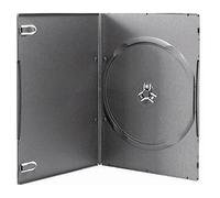 Vision Media 25 x Single Black DVD Case - 14mm Spine