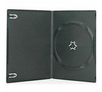 Vision Media 25 X Single Black Slim 7mm DVD/CD/BLU RAY Case