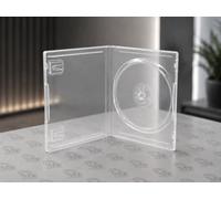 VISION MEDIA® 25pcs x PS4 Replacement/Compatibility Clear Game Case