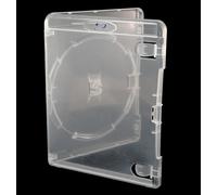 Vision Media® - 50 x PS3 Style Clear Blu Ray Case - Dvd/Blu Ray Games Case