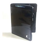 Vision Media® - 50pcs x 4K Ultra HD Black Blu Ray Case- Stores any DVD/Blu Ray/Games Disc