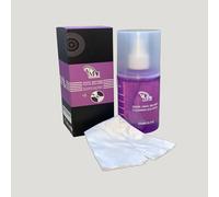 Vision Media® Vinyl Record Cleaner Solution | 200ml (8oz) Antistatic LP Record Cleaning Fluid Spray Bottle with Supersoft Microfibre Cleaning Cloth | Removes Dirt, Dust & Fingerprints