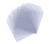 Vision Media® X 500 Plastic Wallets - With Flap for DVD/CD