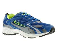 Vision Mens Trainers Blue, Grey And Green Colour, in Size: 9 : Focus