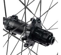 Vision Metron 37 Rs Sl isc Tubeless Road Wheel Set 12 x 100/12 x 142 mm Black
