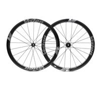 Vision Metron 40 SL Carbon Clincher Disc Road Wheelset - Black / 12mm Front - 142x12mm Rear / Shimano / Centerlock / Pair / 12 Speed / 700c