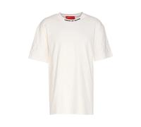 Vision Of Super flame-embroidered crew neck T-shirt - White L