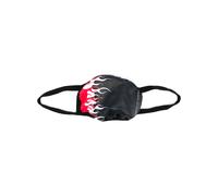 Vision Of Super Kids flame-print face mask - Black One Size