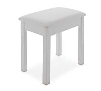 VISION Piano Stool with Storage by Gear4music White