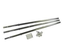 Vision Plus 2.6 m Uni Caravan TV Television Antenna Mast and Bracket