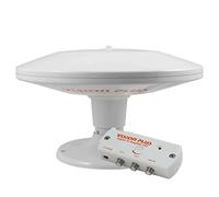 Vision Plus Status 350 Omni-Directional Digital TV Antenna and VP2 Amplifier for Caravans Boats Motorhomes Latest Model Mobile Television Aerial (350-10m TV Only)