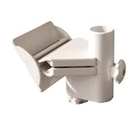 Vision Plus Uni-Bracket and Plate for Attaching TV Aerial Mast / Pole mounting without drilling Ideal for Caravan, Motorhome, Boat etc