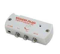 Vision Plus VP2 Digital TV Signal Amplifier for Caravans and Motorhomes - White
