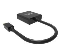 Vision TC-MDPVGA/BL video cable adapter Mini DisplayPort VGA (D-Sub) Black
