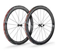 Vision SC55 Carbon Clincher Rim Brake Road Wheelset - Black / Shimano / Pair / 10-11 Speed / Clincher / 700c