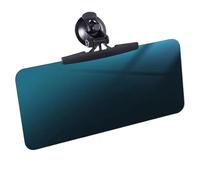 Vision Shield - Car Visor Extender Sun Blocker, Anti Glare Polarized Shield Results, Driving Accessory, Standard Size Tinted Charcoal Grey Polycarbonate Hundred Eighty Degree Rotation