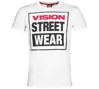 Vision Street wear Men's crew T-shirt CM0245 White, CM0245-White, XL