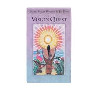 Vision Tarot Deck, Fortune Divination Cards, Standard 78 Card Set Design, Intuitive Symbolic Tool Feature, Ideal for Fate Reading Board Games, Friends Gathering Play
