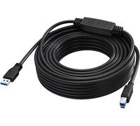 Vision TC 15MUSB3.0+/BL USB cable USB 3.2 Gen 1 (3.1 Gen 1) 15 m USB C USB B 5 Gbit/s Black