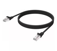 Vision TC 1MCAT6A/BL networking cable Black 1 m Cat6a U/UTP (UTP) Round