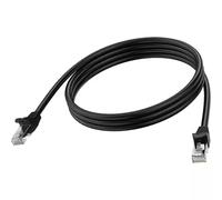 Vision TC 2MCAT6A/BL networking cable Black 2 m Cat6a U/UTP (UTP) Round