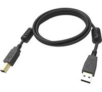 Vision TC 2MUSB/BL 1 USB cable USB 2.0 2 m USB A USB B Black