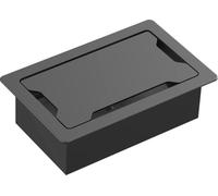 Vision TC3 SURRTB cable organizer Cable box Desk Black,White 1 pc(s)