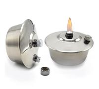 VISION TEK MED Dental Alcohol Lamp Stainless Steel Alcohol Burner Lamp Dental Lab Equipment Heating