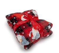Vision Textiles Christmas Blanket 150x200cm, Christmas Sofa Blanket, Soft Warm Winter Fleece Christmas Blanket for Adults and Kids