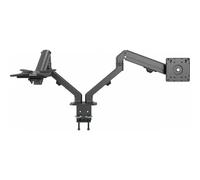 Vision VFM-DAD/4. Mounting: Bolt-through Maximum weight capacity: 7 kg Minimum screen size: 5.08 cm (2") Maximum screen size: 68.6 cm (27") Minimum VESA mount: 75 x 75 mm Maximum VESA mount: 100 x 100