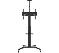 Vision VFM-F19 Mobile Trolley, 50kg Professional mobile stand for screens from 31 to 80 inches, featuring height adjustment, lockable castors and