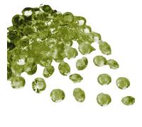 Vision4ever 100-1000 Olive Color 10MM Xmas Parties Decoration Wedding Decor Scatter Table Crystals Diamonds Acrylic Confetti with Attractive Looks