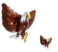 Vision4ever 1Pcs 82cm Eagle Super Shape Foil Birthday Party Balloon Decor Helium Fun Decorations, Childrens Party Balloon Helium or Air