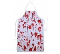 Vision4ever 1Pcs Bloody Apron Blood Stained Horror Halloween Fancy Dress Party Costume Party Halloween Costume Zombie Chef