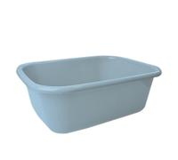 Vision4ever 1Pcs Blue Pastel Washing Up Bowl Plastic Kitchen Large Rectangular Washing Up Bowl Basin Cutlery Tidy Drainer Plastic Washing Up Bowl