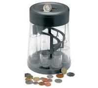 Vision4ever 1Pcs Digital Coin Counter and Sorter - Money Jar Organizer with LCD Display - Efficient Coin Sorting Machine