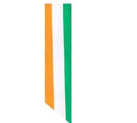 Vision4ever 1Pcs Ireland Flag Sash - 180cm x 10cm St Patricks Day Fancy Dress Top Irish Flag Easy To Use and Useful for Decorations