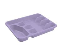 Vision4ever 1Pcs Lilac Pastel Cutlery Tray Kitchen Cutlery Tray Organizer Holder Drawer Insert Tidy Storage Rack Holder Drawer Insert Tidy Storage