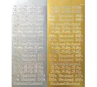 Vision4ever 1Pcs Peel Off Sticker Sheet for Card Making Craft, Silver, Modern, Unisex, Adult, All Seasons, Love, Marriage, Easy to Stick, Simple to Use